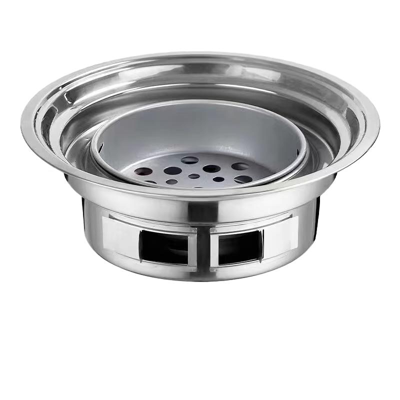 Shengjia Portable Stainless Steel Charcoal BBQ Grill