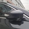 For Nissan Maxima A36 2016   ABS Carbon Black Exterior Door Side Wing Rearview Mirror Cover Sticker Trim  Accessories
