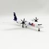 1/300 20CM Fedex Express ATR Aircraft Model Planel Airplane Diecast Metal Planes Collect Gifts