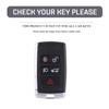 Carbon Style Car Key Case Cover Holder For Land Rover Range Rover Discovery 5 Sport For JAGUAR XE XF XJ F PACE Accessories