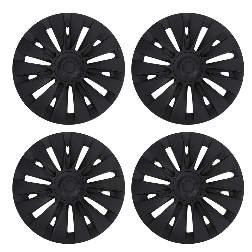 4pcs 19in Wheel Covers ABS Matte Black Hub Replacement for Juniper 2021-2024