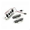Bass Pickup Assembly with Control Plate DIY-Friendly Prewired Wiring Harness