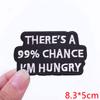 Hats Jeans Embridered DIY Letter Slogan Embroidery Sew Patch Iron On Patches For Clothing Thermoadhesive Patches Jackets DIY