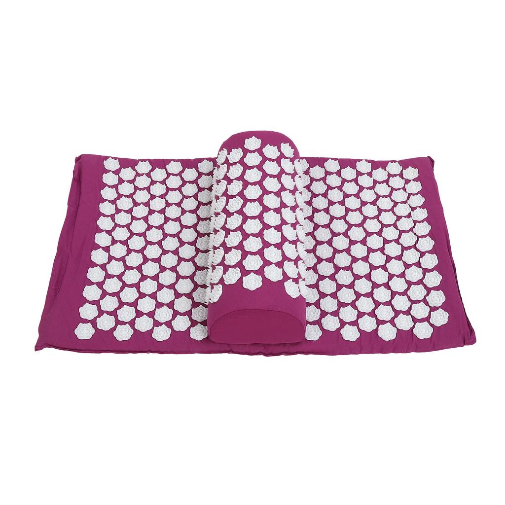 Acupressure Pad Massage Relax Muscle Reduce Neck Back Shoulder Head Pain Stress Relief Acupressure Mat