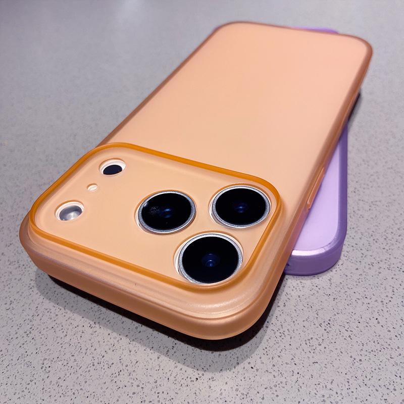 New 0.3mm Ultra Thin PC Matte Phone Case on For IPhone 17 Air 11 12 13 14 15 16 Pro Max 17Pro 16Pro Frosted Slim Cover Shell