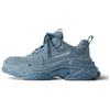 Triple S Denim Low Top Casual Shoes Men's Blue 536737W2DEN4000