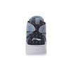 Li Ning Kids Casual Non-Slip Shock Absorbing Wear-Resistant High-Top Skate Shoes Kids Sneakers Blue YKCR150-5