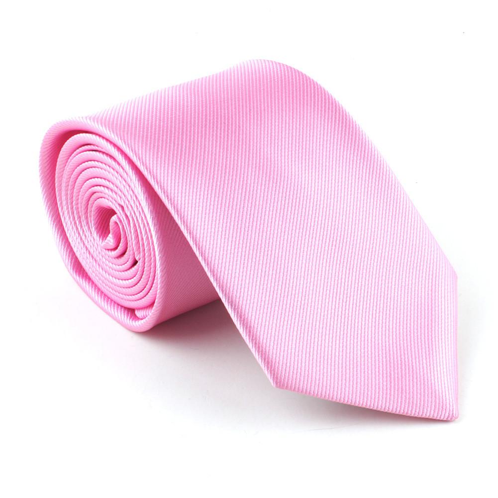 

Mens Solid Color Pleated Tie With Arrow Shape For Office And Casual Wear рожевий