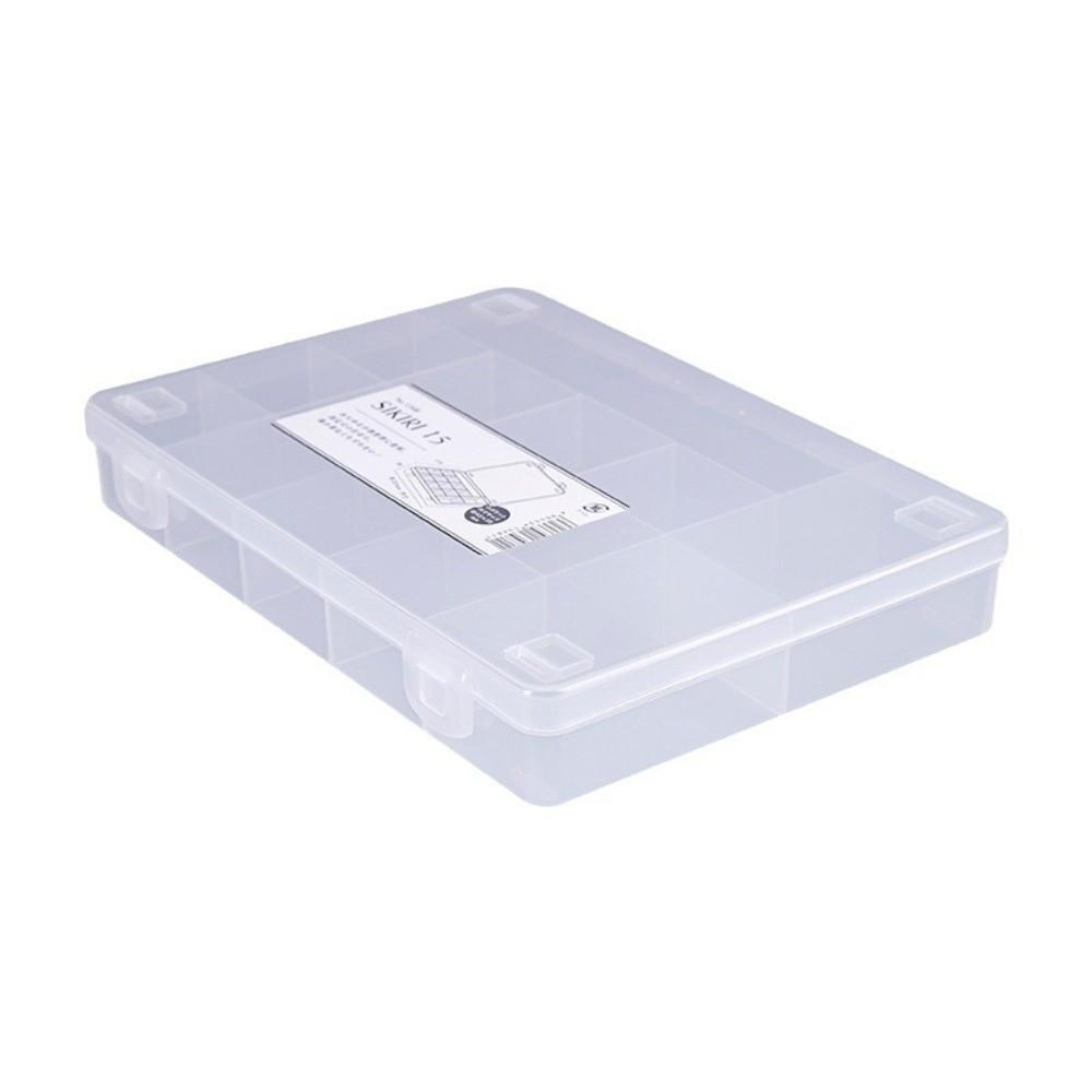 Large Capacity Jewelry Storage Box Clear Earrings Storage Containers Organizer Box Craft Jewelry