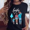Women Cartoon Mom Mother Boy Girl Print Mother Lady Tshirts Casual Top T Shirt Ladies Womens Graphic FeUnisex Tee TShirt