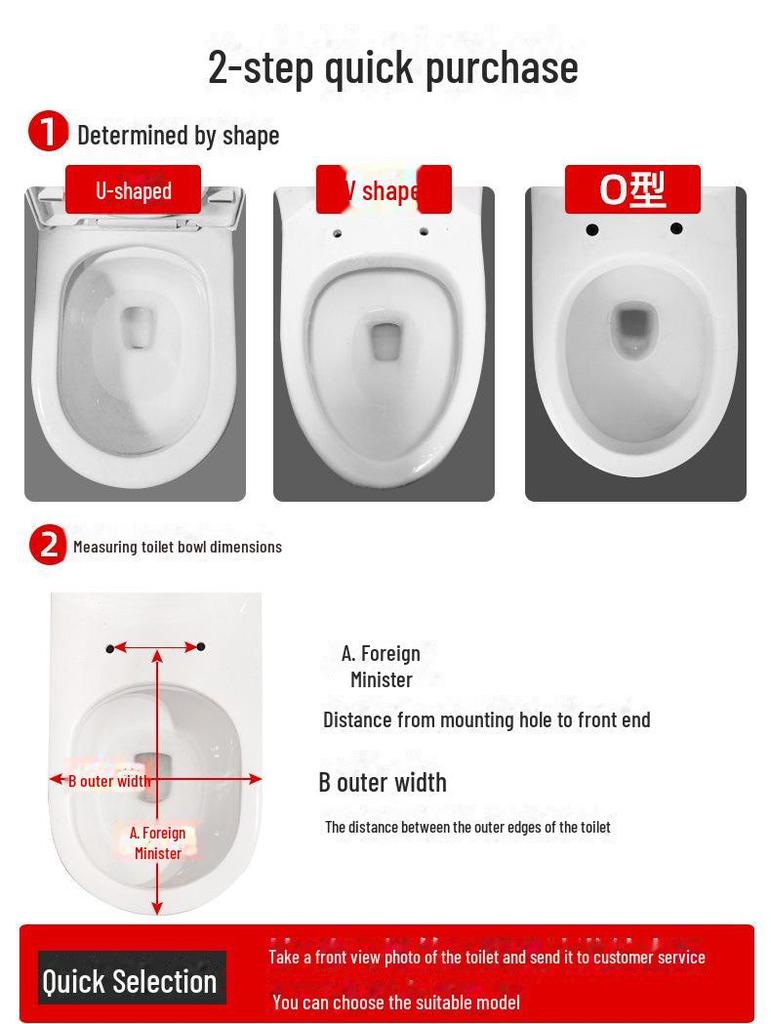 Abattant WC épais universel - Vintage, protection UV, accessoires ménagers