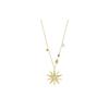 Lucky Goodness Sun Necklace Women Necklace Gold 5461784