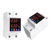 Automatic Reset Voltage Protector 40A/63A 220V Overvoltage Over Current Protection Device Din Rail for Home Office Appliance
