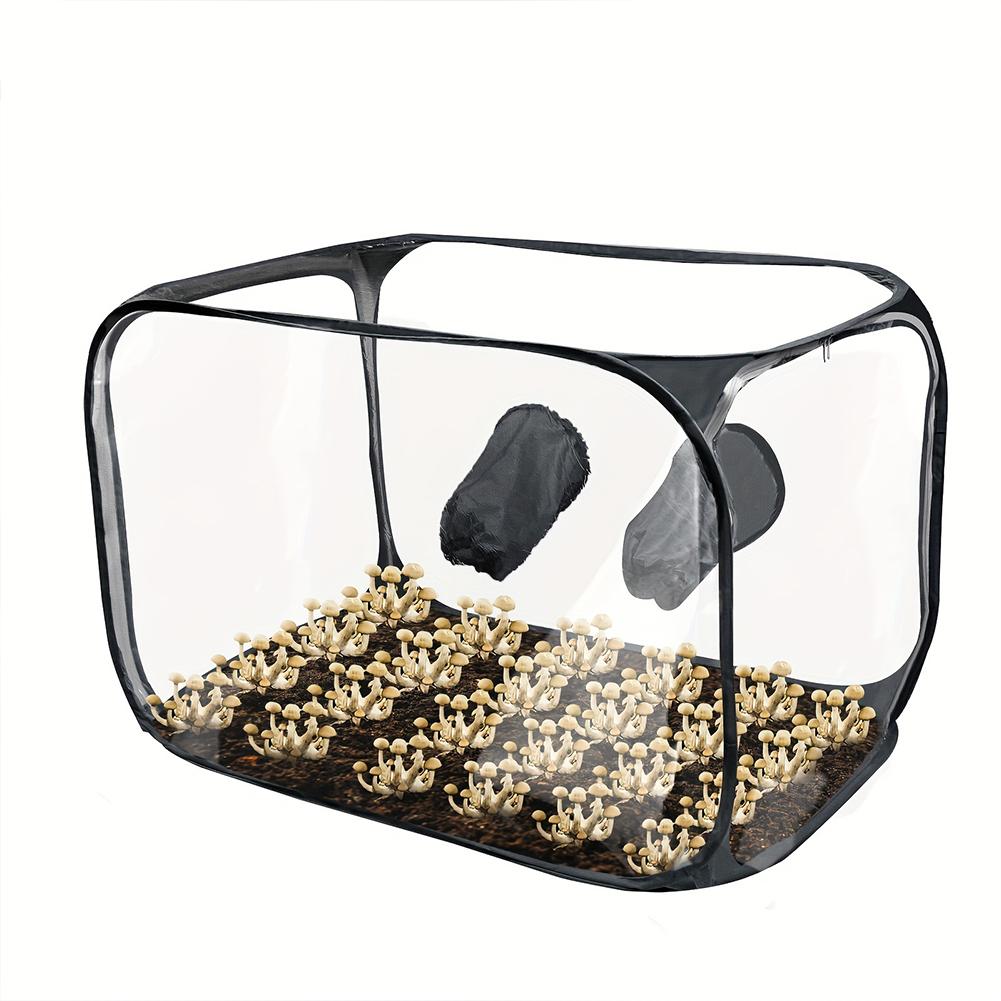 

Бокс для неподвижного воздуха для посадочного мешка для грибов, грибная палатка, станции для размножения, мешки для выращивания грибов, садоводство, дом ученых, запчасти чёрный