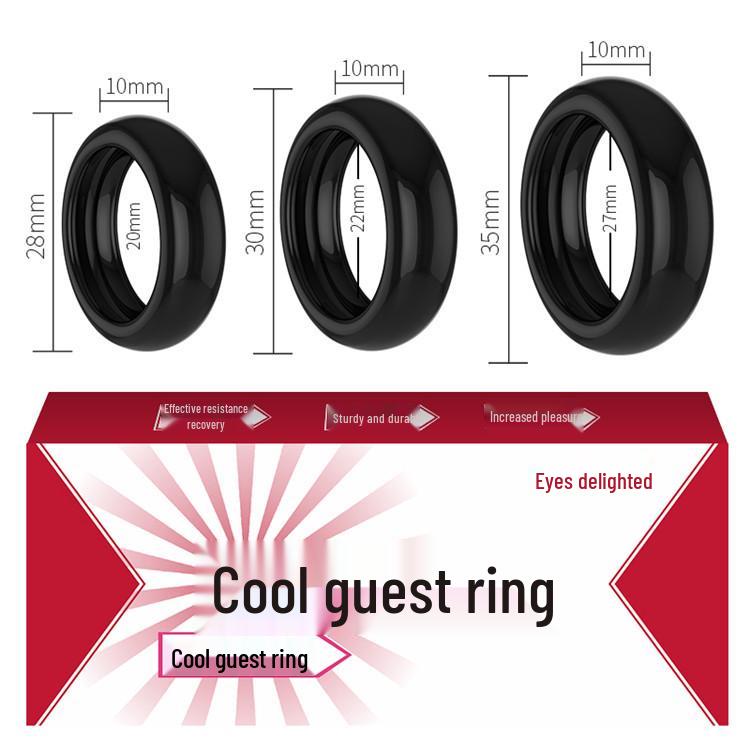 Ergonomic C-Shaped Adult Penis Ring for Couples