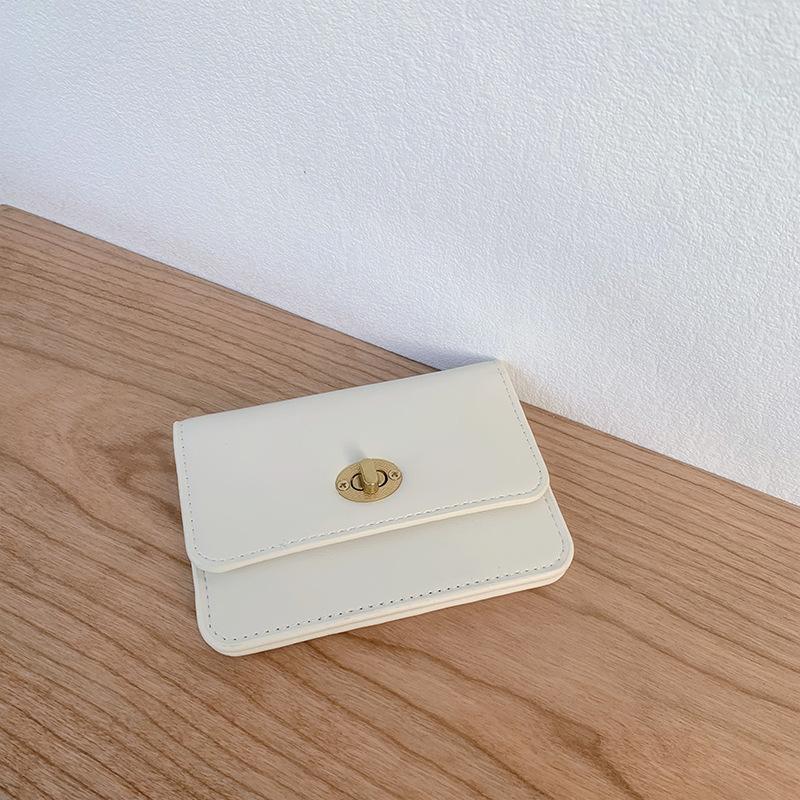 New Women's Wallet Women's Short Girls Ins Simple Student Multi-card Thin Mini Wallet