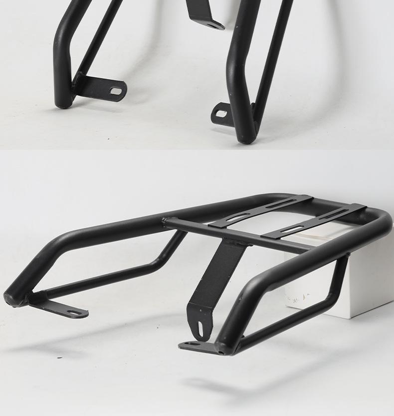 Portapacchi Posteriore Stabile per Scooter Elettrico Yadea M6 - Staffa di Fissaggio Baule Spessa