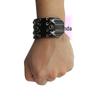 Europäisch-Amerikanisches Punk Retro Nieten Lederarmband - Hip Hop Rock Accessoire