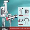 304 Stainless Steel Dual-Control Angle Valve Set with Spray Gun
