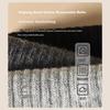 LANGSHA Cotton Mid-Calf Socks for Men, Antibacterial, Plus Size, Comfortable Fit, Wide Top for Middle-Aged And Elderly, No Tightness