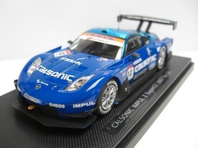 Ebro Calsonic Impul Z Super GT500 2007 Blue Finished Product 1/43 #12