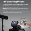 GODOX X3 PRO O TTL Wireless Flash Trigger for Olympus and Panasonic LCD Shutter Bluetooth APP Wireless X Upgrade 2.4G Cameras, 3.87V/2930mAh, 2.4-inch