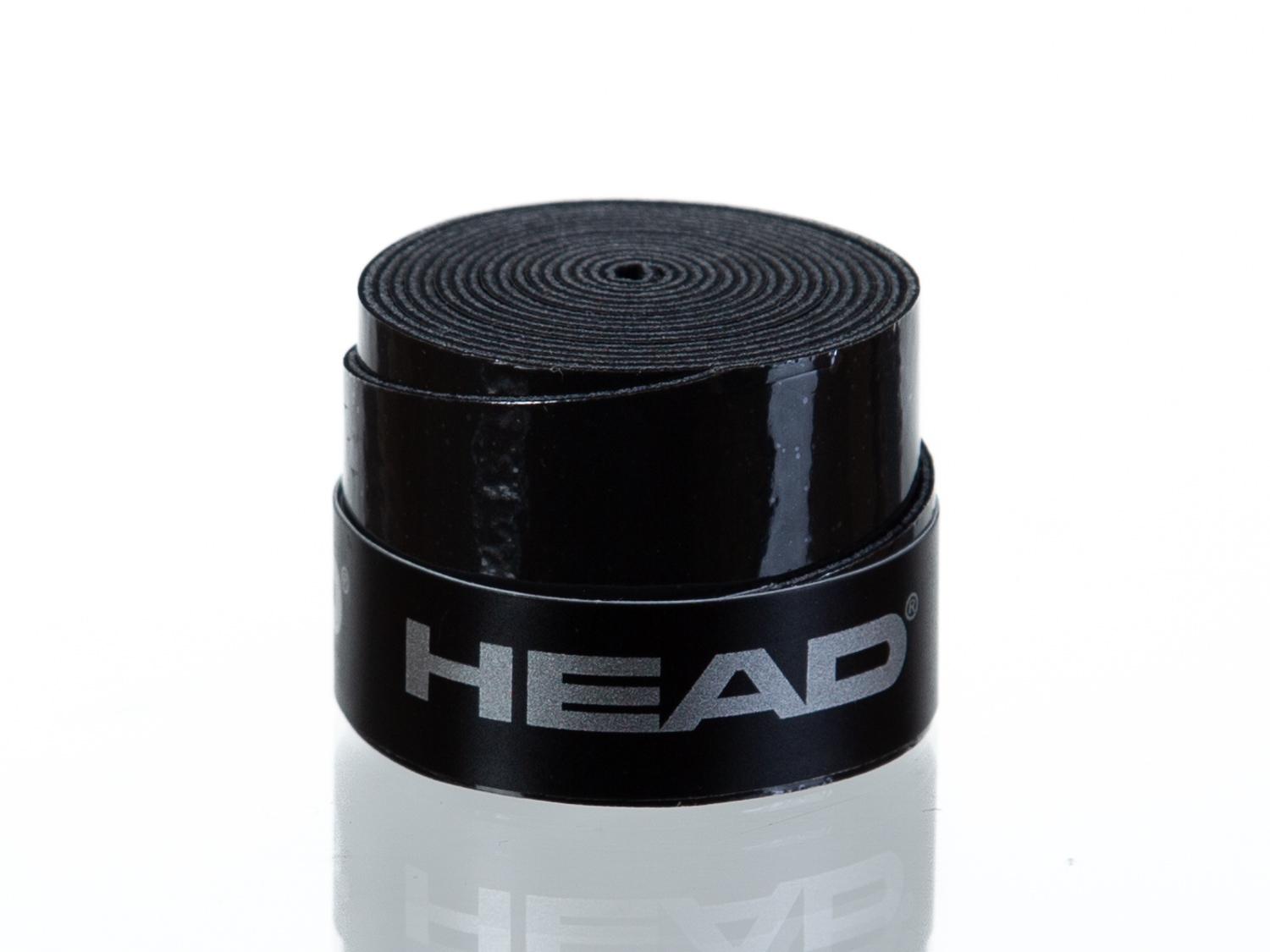 Head Overgrip - Zwart, kleverige tennisgriptape
