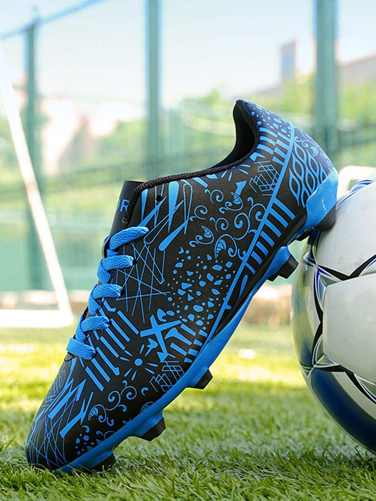 New football shoes men's long nails AG broken nails TF student practice shoes artificial grass football training spikes