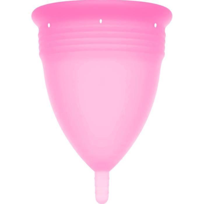 Coupe menstruelle - stercup - taille l - silicone fda - couleur rose - écologique
