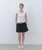 CLUNY Minimal Strap High Waist Shorts - Beige