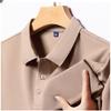 Solid Color High-End Polo Shirt Short-Sleeved T-shirt Printing Men and Women Lapel Clothes