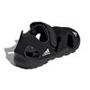 Adidas Captain Toey K Slip Resistant Anti Kick Sandal Black Kids' FX4203