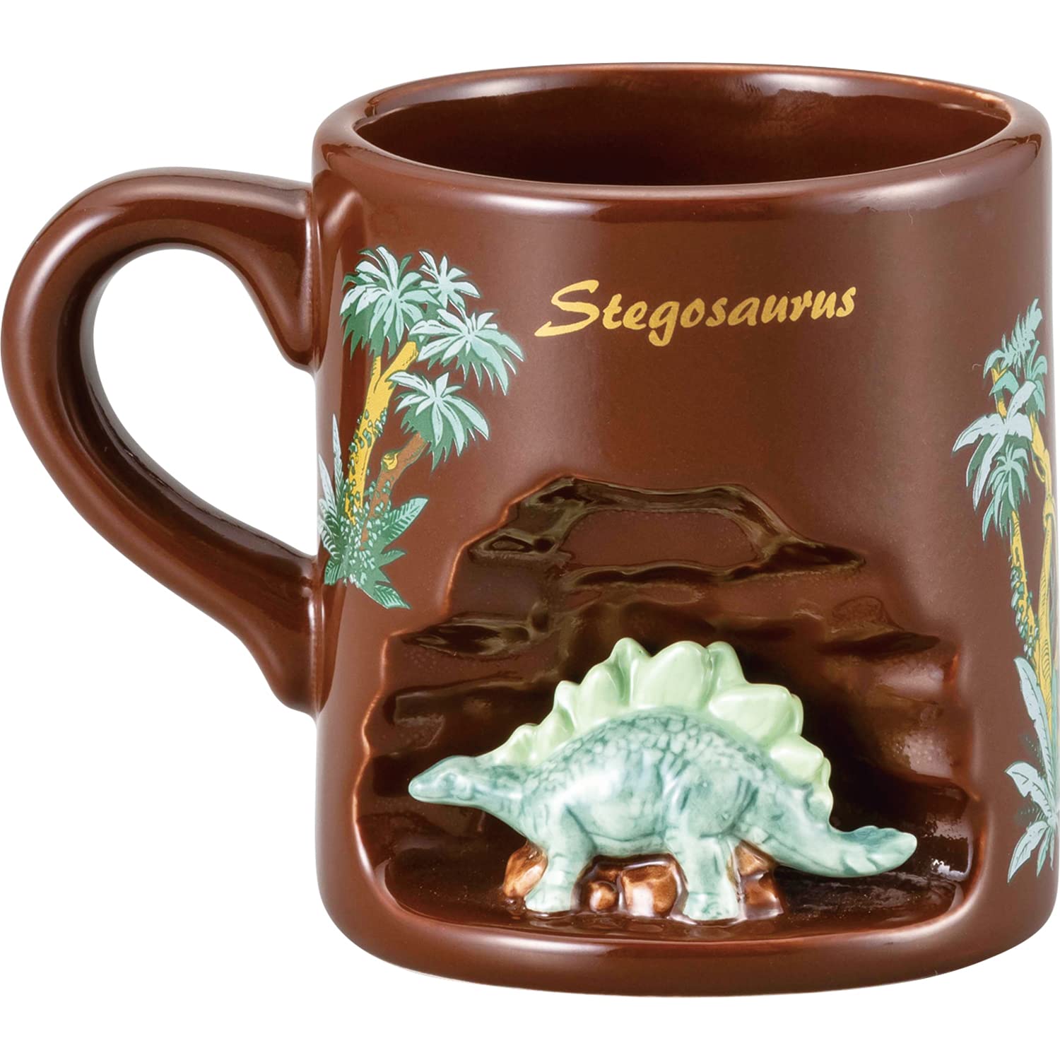 

Кружка SunArt Мир Юрского периода Стегозавр с фигуркой, Прибл.. 200 мл, Мерч по фильму «Мир Юрского периода», Посуда, Подарок, SAN3821-3, Коричневый