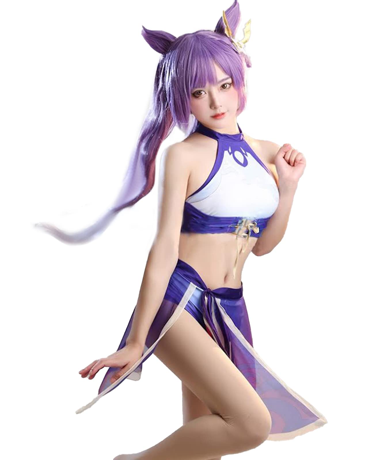 

[Молочное время] Косплей купальник костюм Genshin Impact Genshin Ли Юэ Цисин Лето (Кокусей)