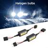 2pcs H7 Headlight LED Canbus Decoder Canceller Error Resistor Anti-Flicker