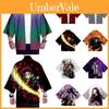 Anime Demon Slayer Kimetsu No Yaiba Cosplay Losse Haori Kimono Gewaden Jas Bovenkleding Voor Prachtige Kostuumfeesten