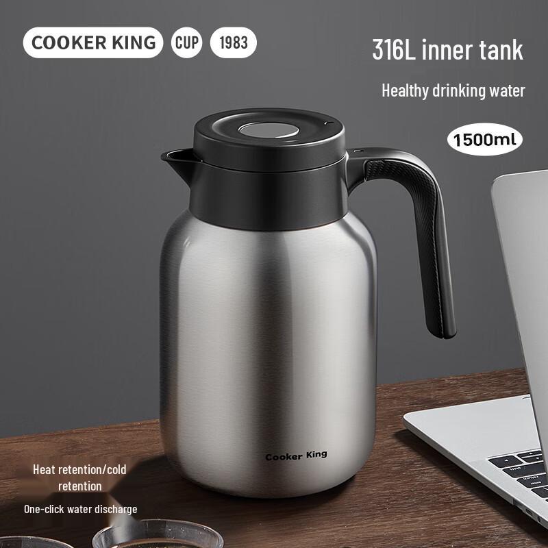 COOKER KING 1.5L 316L Stainless Steel Thermos Flask