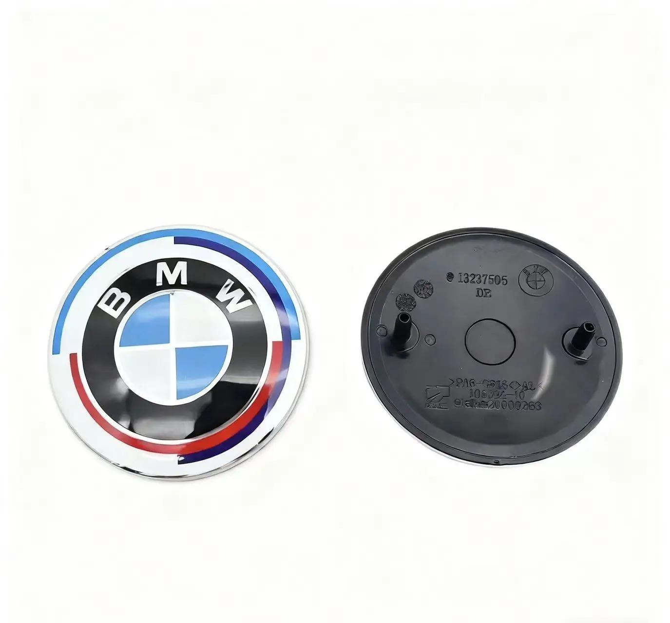 

1pc 74/82mm car trunk logo and front hood logo, suitable for BMW E86 F07 G26 E61 G32 F20 G14 F49 G30 G87 E39 G06 F87 E64 X5G05 82mm
