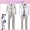 Blue Lock Reo Mikage Cosplay Kostym Kostym Byxor Halloweenfest Uniform