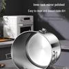 21L 304 Stainless Steel Airtight Food Storage Container