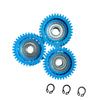 3 BUCĂȚI Roată Dințată Din Nailon Pentru Bicicletă Electrică 36 Dinți 38x12mm Roată Cu Rulment 608Z Roată Dințată Planetară Pentru Motor Bicicletă Electrică Piese De Schimb