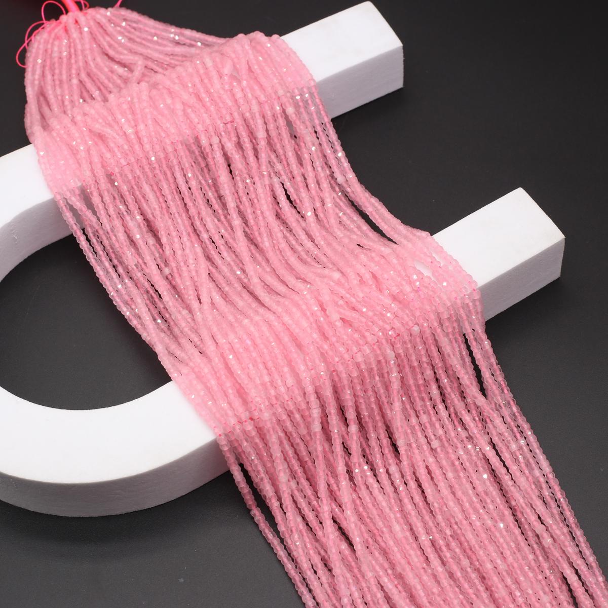 

Намистини з натурального каменю Аметист Плоскі круглі намистини Підвіски для виготовлення ювелірних виробів Намисто своїми руками Браслет Сережки Аксесуар 2x3mm