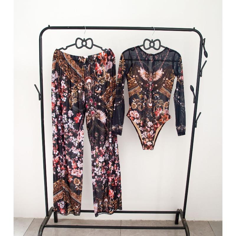 One-piece Swimsuit Women's Two-piece Set European and American New Swimsuit Sunscreen