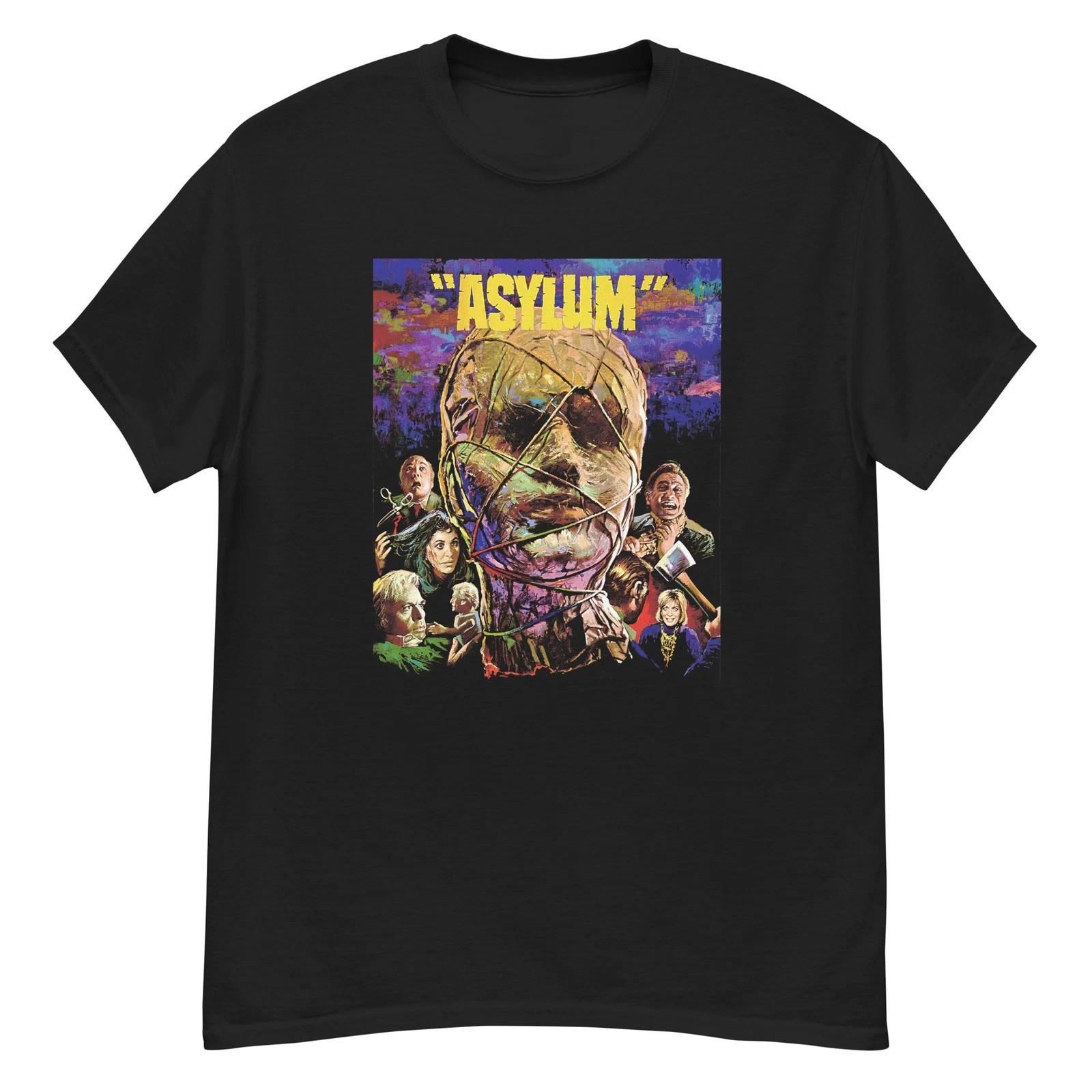 Asylum cult horror film fan art t-shirt S