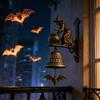 Sounding Halloween Witch Doorbell Vintage Halloween Door Hanger Witch Hanging Ornament  Garden