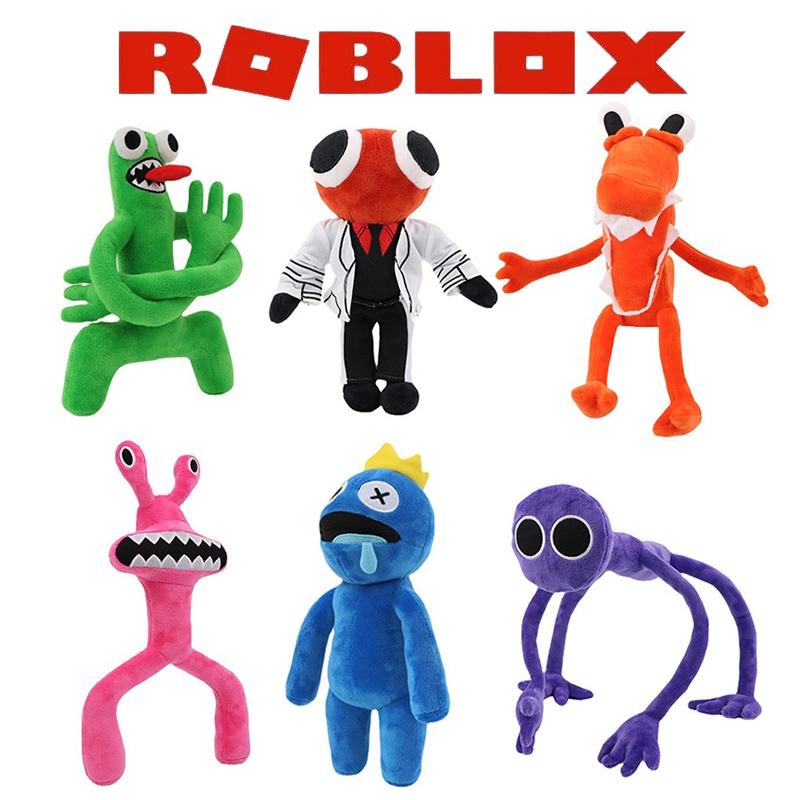 Roblox Rainbow Friends Plush Toy Pink Frog Stuffed Doll Kids Baby Birthday Gifts
