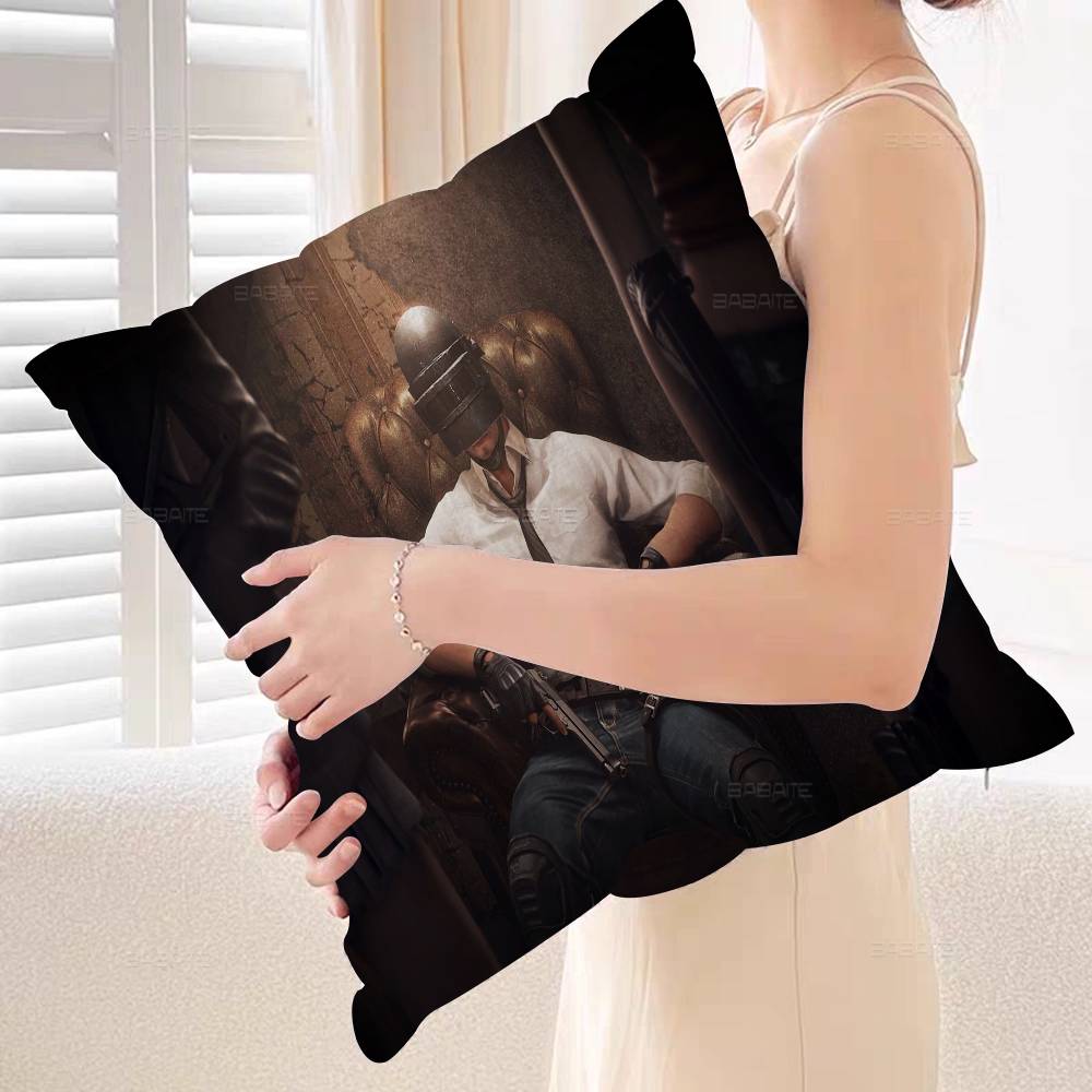 Classic Games PUBG Printed pillow cover sofa cushion cover home room decoration children gift