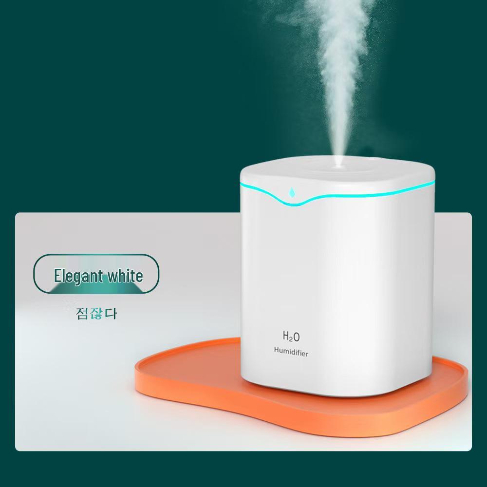 

Dual Spray 2L High Mist Home Humidifier for Bedroom & Living Room