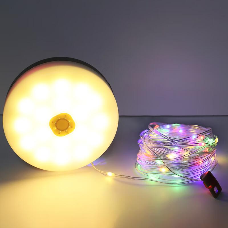 Outdoor Solar USB Camping String Lights 12m 120 Lights
