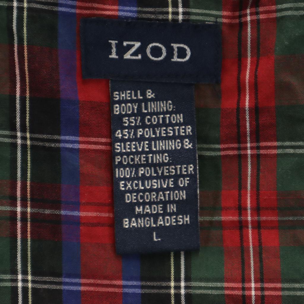 IZOD 90s Old Blouson L beige Men's Used